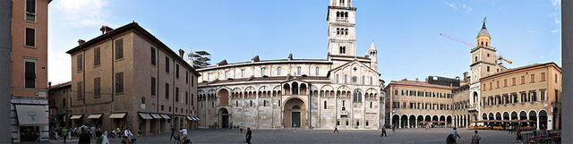 Main square in modena