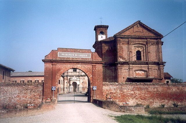 Lucedio Abbey, entrance