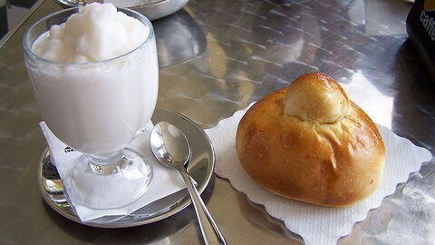 Granita and brioche