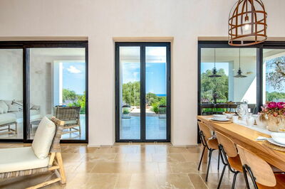 Views from the living space of Villa Orama Relais