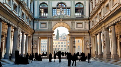Uffizi, exterior