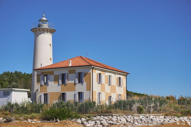 The lighthouse in Bibione