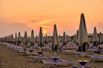 A beach in Bibione