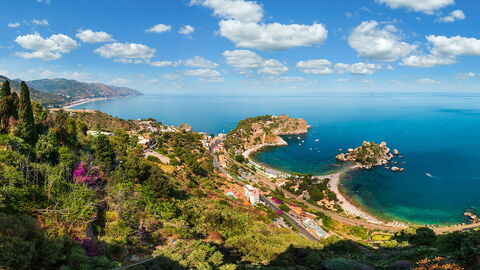 View over Taormina