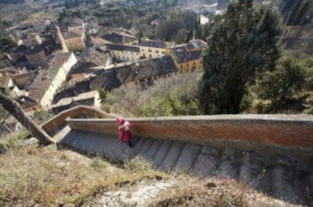 Flight of Steps in Brisighella