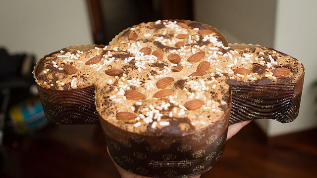 Easter cake in Italy
