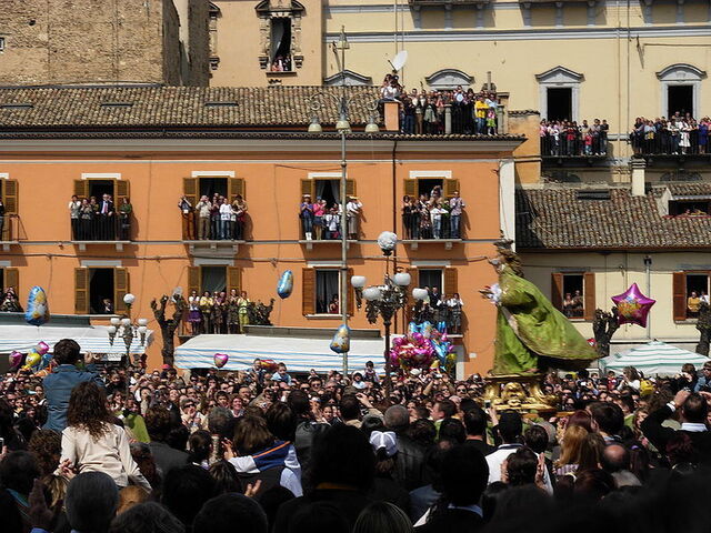 Easter festival in Sulmona