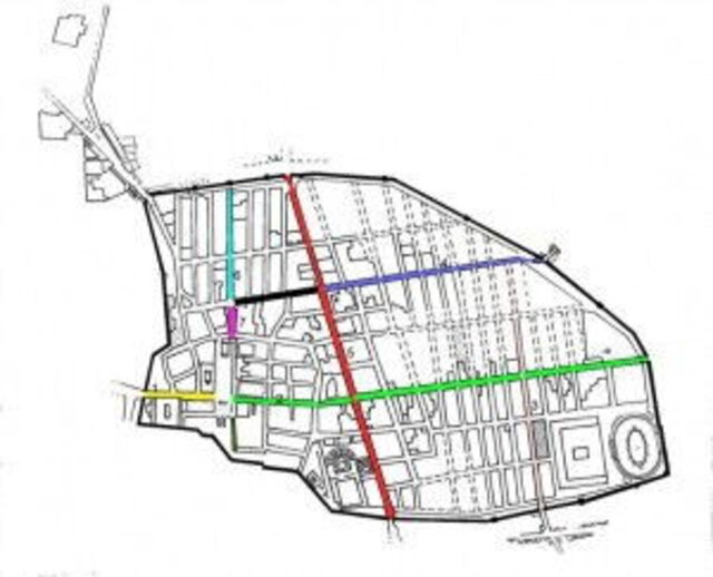 Map of Pompeii