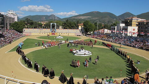 Giostra della Quintana race track