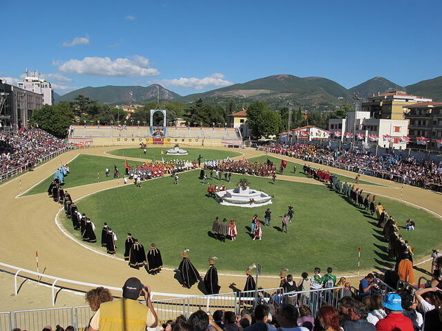 Giostra della Quintana race track
