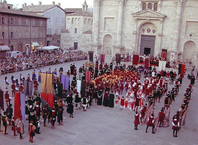 Official ceremony of Giostra della Quintana