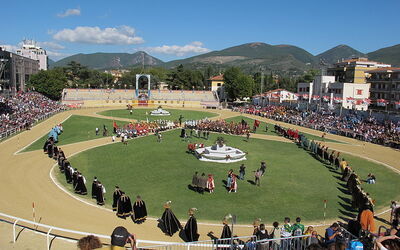 Giostra della Quintana race track