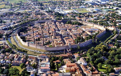 View of cittadella walls