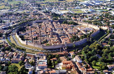 View of cittadella walls