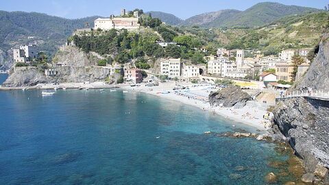 beach in liguria