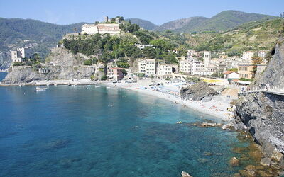 beach in liguria