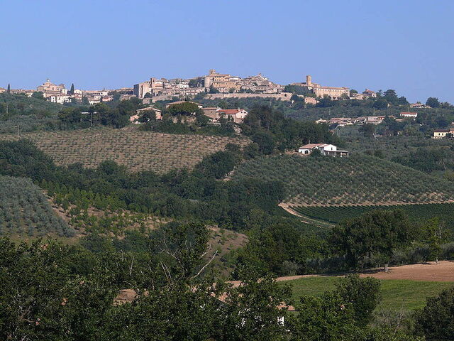 View of montefalco