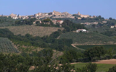 View of montefalco