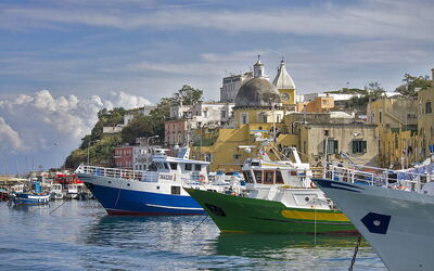 Boats at Procida