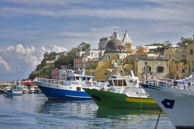 Boats at Procida