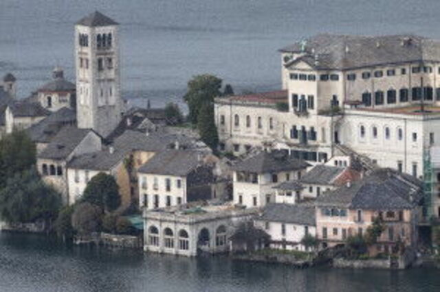 San Giulio Island and Church