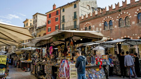 A market in Verona