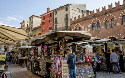 A market in Verona
