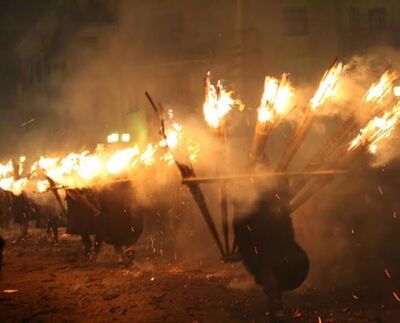 Ndocciata parade in agnone
