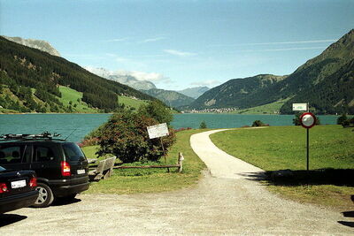 Lake Reschen, View