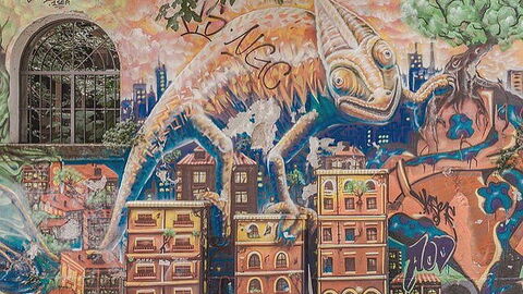 Street art in Milan