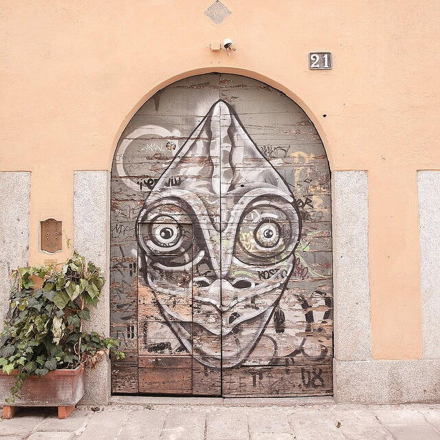 Street art, Milan