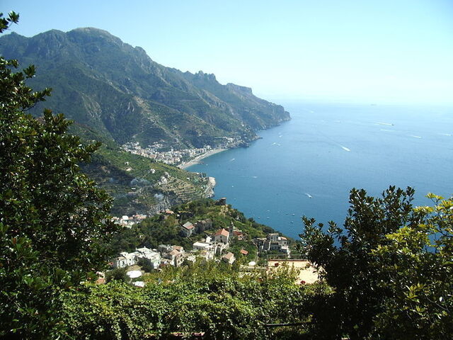 view of coast from ravello