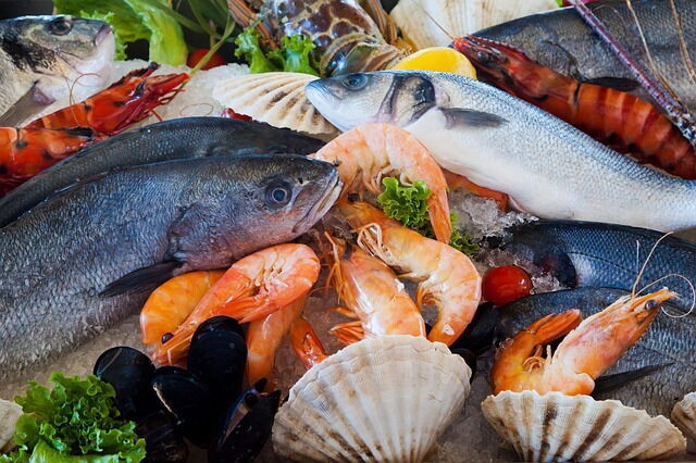 seafood selection