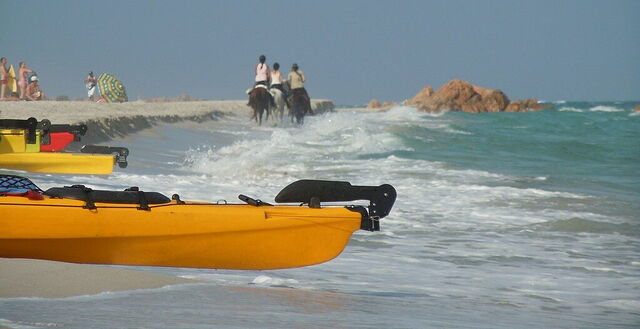 Activities at Berchida Beach