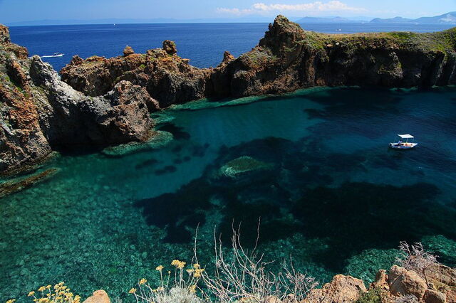 Sea views on Panarea