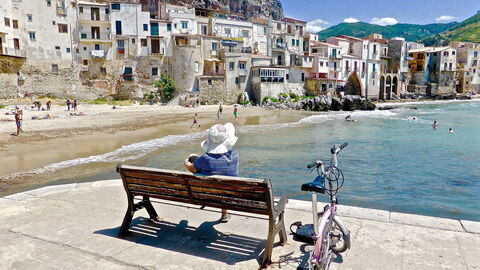 Cefalù, harbour