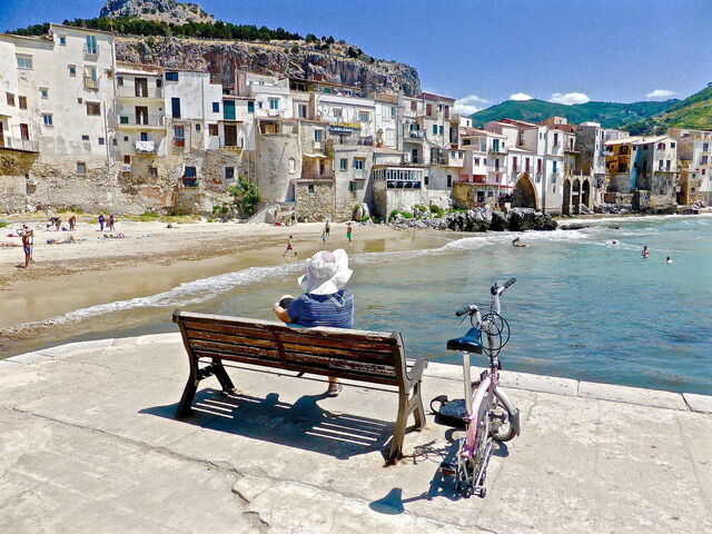 Cefalù, harbour