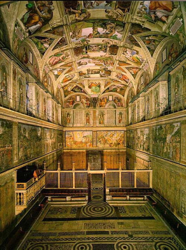 Michelangelo's Sistine chapel