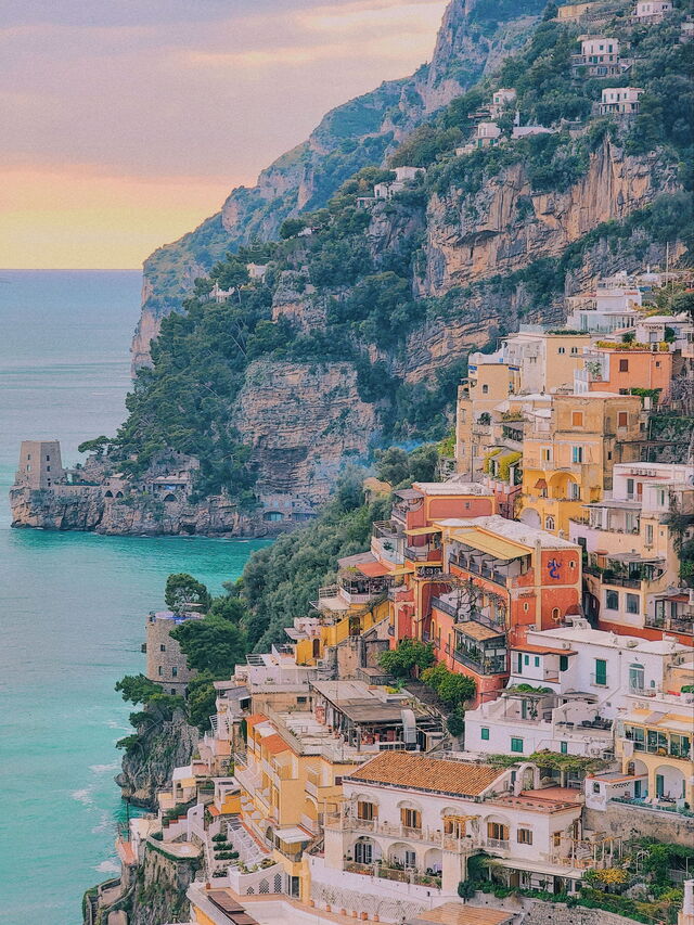 An Amalfi sunset