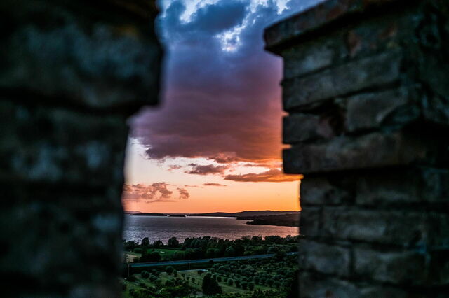 Castello Borgia, view