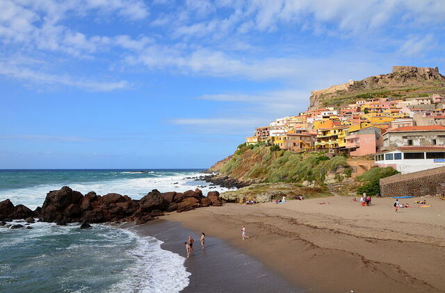 Beach at Castelsardo