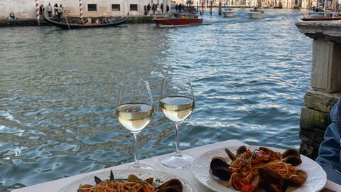 Eating in Venice