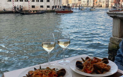 Eating in Venice