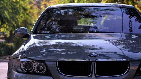 A BMW car