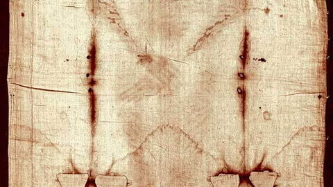 front of turin shroud