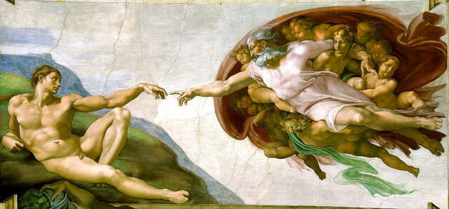 Creation of Adam, Sistine Chapel