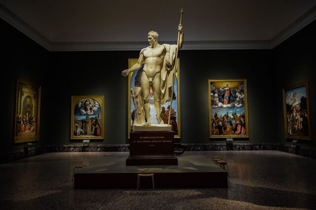 Pinacoteca di Brera, Canova's Napoleon as Mars the Peacemaker