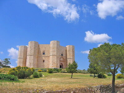 View of Castel del Monte