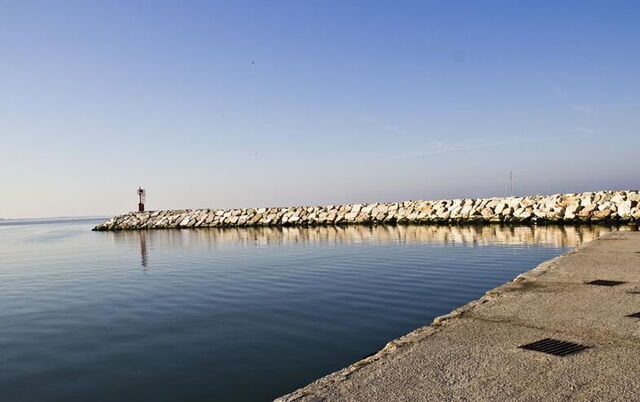 Seafront in Rimini