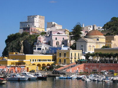 Town on Ponza Island